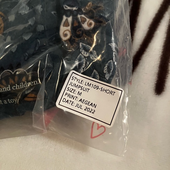 Latched Mama Aegean Shorts Jumpsuit - Picture 4 of 5